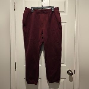 Lululemon men's Steady State Joggers - Garnet - XL - Excellent Cond!